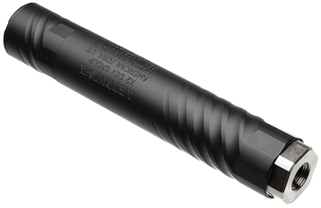 JACOB GREY FIREARMS JG22SV1 Artemis X 22LR 1.15" 6AL-4v Titanium Baffles/ 7075-T6 Aluminum Body 1/2"x28 tpi