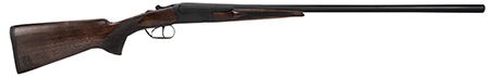 Heritage Mfg BL2028BK Badlander  Full Size 20 Gauge Break Open 3" 2rd 28" Black Chrome Side By Side Barrel, Black Chrome Receiver, Fixed Turkish Walnut Stock