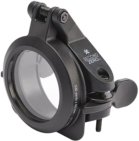 Axeon 2218624 Second Zero Bell Mount 50-58mm Objective 500-560 yds Range 11.5 MOA Black