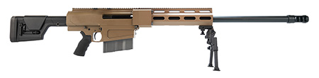 Bushmaster SBA500105005FDEF BA50 Long Rang Hero 50 BMG 10+1 29" Phosphate Chrome Barrel Flat Dark Earth Aluminum Receiver Free Float Billet Handguard Black Ergo Grip