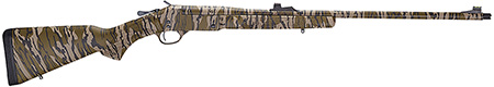 Henry H015T410 Turkey  Full Size 410 Gauge Break Open 3" 1rd 26" Mossy Oak Bottomland Single Shot Barrel, Drilled  &  Tapped Steel Receiver, Fixed Mossy Oak Bottomland Wood Stock, Right Hand