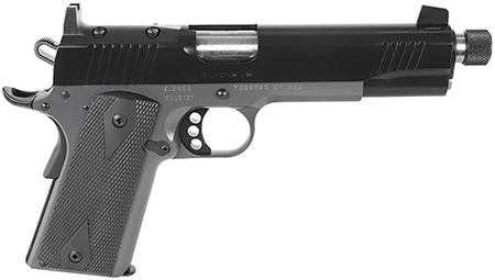 Kimber Mfg.,inc 3000456 Custom LW Shadow Ghost OR TFS 45 ACP 8+1 5" Black Match Grade KimPro Black Optic Ready Stainless Slide KimPro Gray F/S Rubber Grip Crimson Trace Urban Camouflage Grip