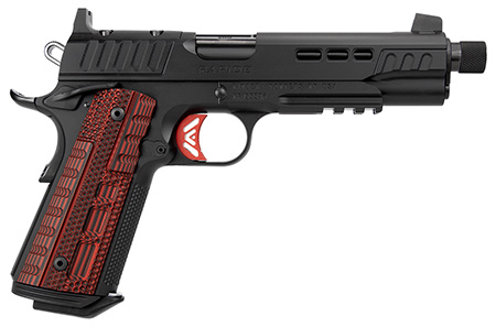 Kimber Mfg.,inc 3000439  Rapide Heat OR TFS 9mm 9+1 5.50" Stainless Steel Slide Kimpro II Black G10 Grip