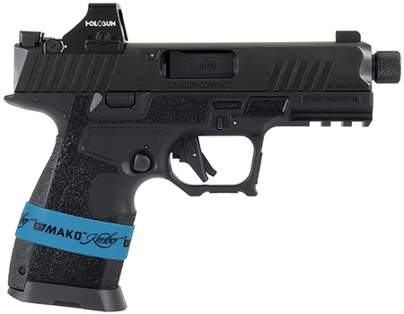 Kimber Mfg.,inc 3800019 R7 Mako Carbon Compact TFS OI 9mm 15+1 4.42" FNC Stainless Steel Slide Molded Stippling Interchangeable Modular Backstrap Grip Holosun HS 407K