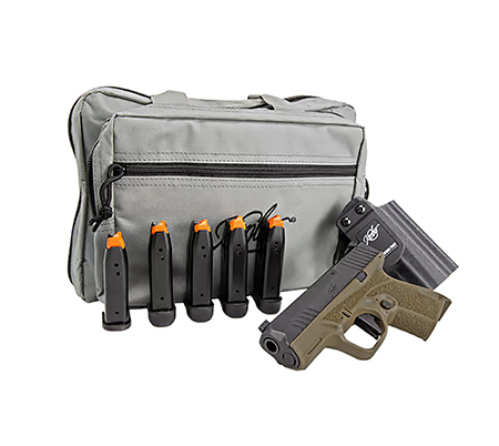 Kimber Mfg.,inc 3800021 R7 Mako OR Bundle 9mm 10+1 3.37" FNC Stainless Steel Slide Molded Stippling FDE