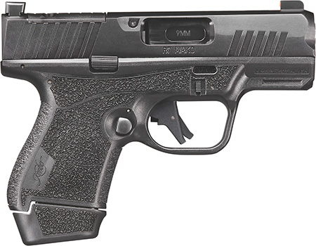 Kimber Mfg, Inc 3800034 R7 Mako Bundle Sub-Compact Frame 9mm Luger 15+1 3.37" Black DLC Match Grade Barrel, Black FNC Nitride Optic Ready/Serrated Stainless Steel Slide, Black Polymer Frame