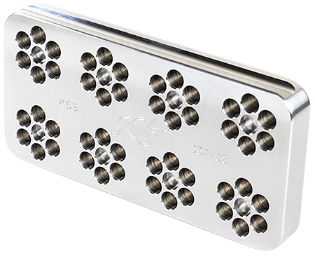 Kimber Mfg.,inc 4100023 K6S 8 Position Loading Station Compatible w/ 38 Special/357 Magnum Silver Aluminum