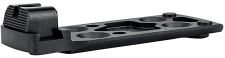 Kimber Mfg.,inc 4200423 KDS9C Dovetail Rear Sight Optic Plates Kit  Black/Blank Rear Sight
