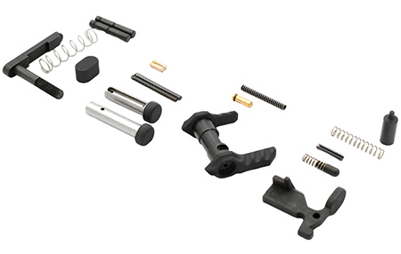 Timber Creek Outdoors GLPKBL Greyman Lower Parts Kit AR-Platform Black