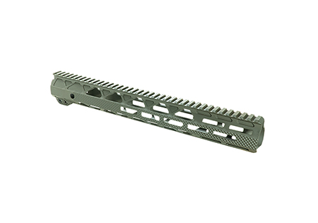 Timber Creek Outdoors G15HGBL Greyman  Aluminum 15" M-LOK Handguard for AR-15