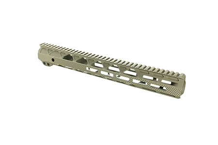 Timber Creek Outdoors G15HGF Greyman  Aluminum 15" M-LOK Handguard for AR-15