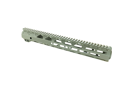Timber Creek Outdoors G15HGS Greyman  Aluminum 15" M-LOK Handguard for AR-15
