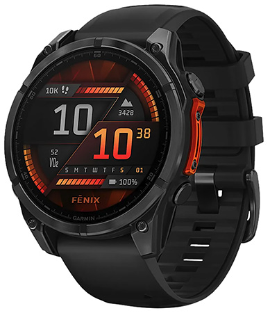 GAR 010-02904-00    FENIX8 47MM AMOLED GRY/BLK