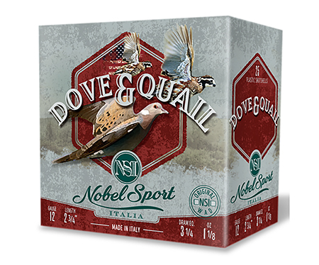 Nobel/Eurosports LLC ANSF1275 Dove  &  Quail  12Gauge 2.75" 1 1/8oz 7.5Shot 250rds/Box