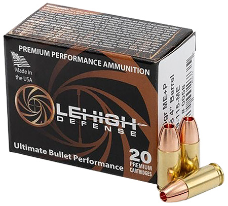 Wilson Combat LA9115ME   9mm+P 115gr 20 Per Box/10 Case