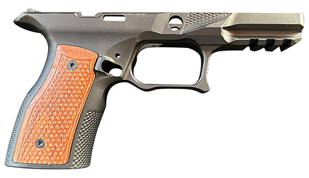 Sharps Bros SBGM16 Echelon Grip Module Black Anodized 7075 Aluminum Frame Cherry Grip