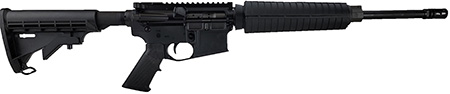 Del-Ton Inc SMORMH160 316MH  5.56x45mm 30+1 16" Manganese Phosphate Heavy Threaded Barrel, Black Hardcoat Anodize 7075-T6 Aluminum Receiver, Picatinny Rail, M4 6 Position Synthetic Stock, Black Grip