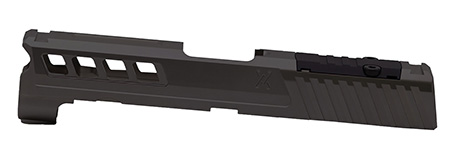 True Precision Inc TPSHCPSBCRMS Axiom Pro Optic Cut Slide Fits Springfield Hellcat Black DLC Anodized 416R Stainless Steel