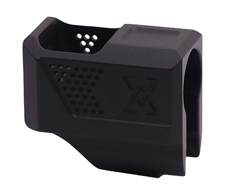 True Precision Inc TPSH9CMPBL True-Lock Ultimate Compensator Black Type 3 Hard Anodize 7075 T6 Aluminum Compatible w/ S&W M & P Shield