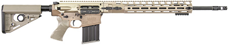 Larue Tactical LTMRGGS308W20FDE LT10  MRGG MLOK 308 Win 20+1 20" Stealth Barrel FDE Right Hand