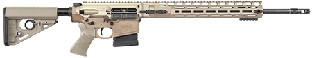 Larue Tactical LTMRGGS308W20FDELC LT10  MRGG MLOK 308 10+1 20"  Stealth Fluted Barrel FDE Right Hand