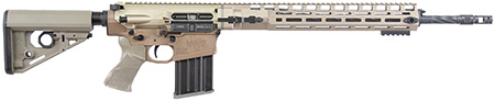 Larue Tactical LTMRGGS65CM20FDE LT10  6.5 Creedmoor 20+1 20" R.A.T. Stock A-P.E.G. Grip FDE