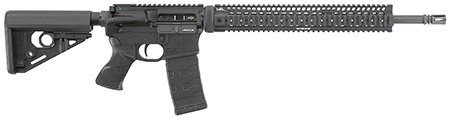 Larue Tactical LT1555618QUAD LT15  Quad Rail 5.56 30+1 18" Stealth Barrel Black Right Hand