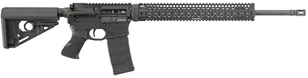 Larue Tactical LT1555620QUAD LT15  Quad Rail 5.56 30+1 20" Stealth Barrel Black Right Hand
