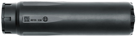 Gemtech 14372 Abyss  223 Rem/5.56 NATO 1.64" Black 17-4PH Stainless Steel/6AL4V Titanium 1/2"x28