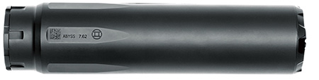 Gemtech 14373 Abyss  30Cal 1.64" Black 17-4PH Stainless Steel/6AL4V Titanium 5/8"x24