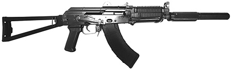 Riley Defense Inc RAK502KRINKCAN Krink Can 5.56x45mm 30+1 8.50" Black Nitride Barrel, Black Oxide Receiver, Black Oxide Side Folding Metal Stock, Black Polymer Grip