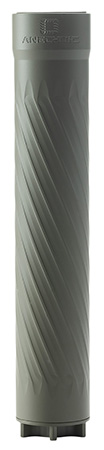 Anechoic X22OD Anechox 22  22LR/22WMR/17HMR 1.10" Olive Drab Aluminum/Titanium 1/2"x28