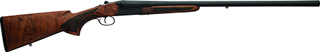 Charles Daly 930387 500 Coach 20 Gauge Break Open 3" 2rd 20" Black Side By Side Barrel, Steel Receiver, Fixed w/Pistol Grip Checkered Walnut Walnut Stock
