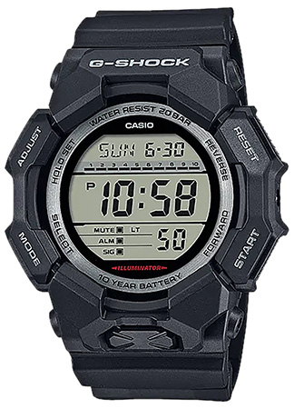 GSHOCK GD0101CR      DIGITAL MOVEMENT         BLK