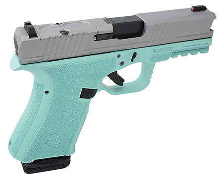 Black Rain Ordnance FL9MMTIFFSM   Compact Frame 9mm 15+1 4" Stainless Steel Slide