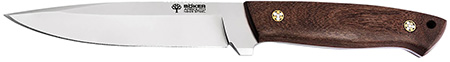 Boker 02BA303G Relincho Madera  5.04" Plain N695 Blade Guayacan Wood Handle