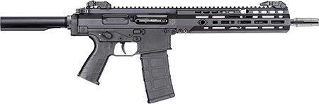 B & T Firearms BT-500290-US SPC  223 Rem/5.56 NATO 33+1 10.50" Black Anodized Threaded Barrel, M-LOK Handguard, Black Hardcoat Anodize Receiver, Black Polymer Buffer Tube, Black Polymer Grip
