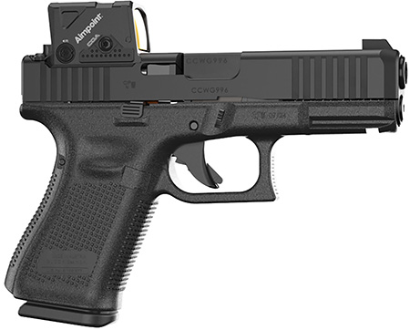 Glock PA195SB03MOS8A3 G19 Gen5 9mm 15+1 4.02" Ambidextrous