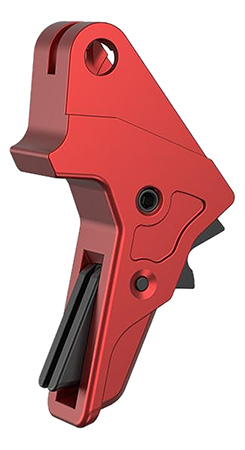 Tyrant CNC TDMPTRIGFSCRED/BLK   Red Fits S&W M & P Full-Size  &  Compact