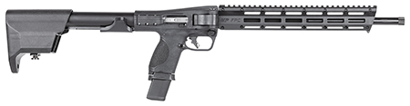 Smith  &  Wesson 13782 M & P FPC 40 S&W 20+1 16.25" Black Armornite Threaded Barrel, Black Anodized Picatinny Rail Aluminum Receiver, Folding Black Synthetic Stock, Black Grip, Includes 3 Mags  &  Carry Bag