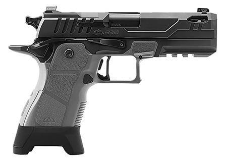 Oa Defense OA2311CPROPLSGRYPRT17 2311 Compact Pro Plus Kit 9x19 17rd 4.25" Black DLC Ported Barrel Gray/Black Optic Ready 17-4 Stainless Steel Slide Gray/Black Polymer Grip Ambidextrous