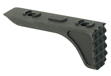 Timber Creek Outdoors MRBSBLK Rugged Barrier Stop  Black Aluminum M-LOK