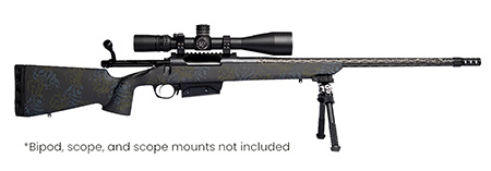 Horizon Firearms RF019C502216C20 Vandal Carbon II 7mm Back Country 22" Black Fluted Barrel, Black Drilled  &  Tapped Receiver, Black Iota EKO X Carbon Fiber Stock