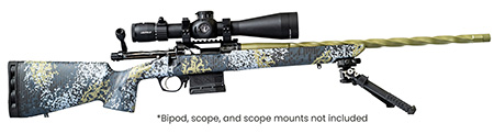 Horizon Firearms RF008S502216C13 Venatic 2023 7mm Back Country 22" Spiral Fluted Threaded Barrel, Drilled  &  Tapped Receiver, Iota EKO X Carbon Fiber Stock