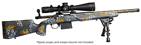 Horizon Firearms RF010A501614C18 Venatic Carbon 7mm Back Country 16" Fluted Threaded Barrel, Drilled  &  Tapped Receiver, Arca Rail Forend, Iota EKO Carbon Fiber Stock