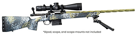 Horizon Firearms RF008S222216C13 Venatic 2023 22 Creedmoor 22" Spiral Fluted Threaded Barrel, Drilled  &  Tapped Receiver, Iota EKO X Carbon Fiber Stock