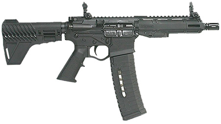 ATI ATIGAX5567ML60 Alpha Maxx  5.56x45mm 60+1 7.50" Black Threaded Barrel, Polymer M-LOK Handguard, Black Polymer Stock