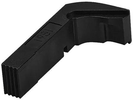 Glock 50955 Magazine Catch Extended 9mm/40S&W/357Sig/45ACP Glock 17T/17L/17/19/22/22P/23 Black