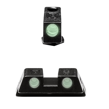 Glock 39930   Green Night Sight Black Frame Fits Glock 42/43