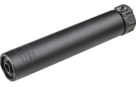 SureFire SOCOM300SPSB SOCOM300-SPS  300 Blackout 7.9" 1.5" Diameter Aluminum/Stainless Steel Black